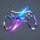 电竞预测网官方霓虹蓝电竞风格品牌Logo